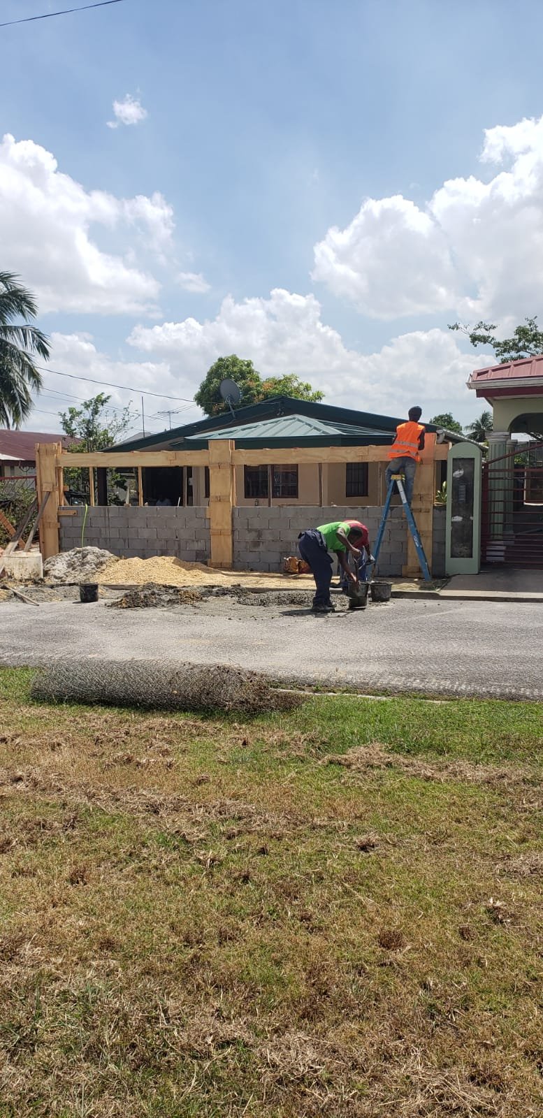 Premium local Trinidadian residential project completed by Siewsankar Chatoo Contracting