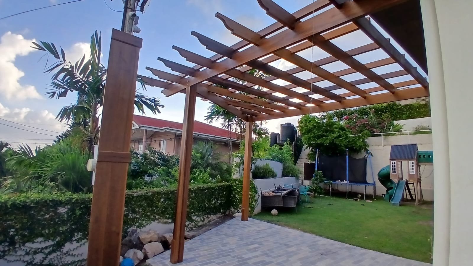 Premium local Trinidadian residential project completed by Siewsankar Chatoo Contracting